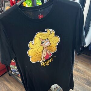 Novelty tshirt with Farrah’s likeness with Angel on the front. Very nice icon!